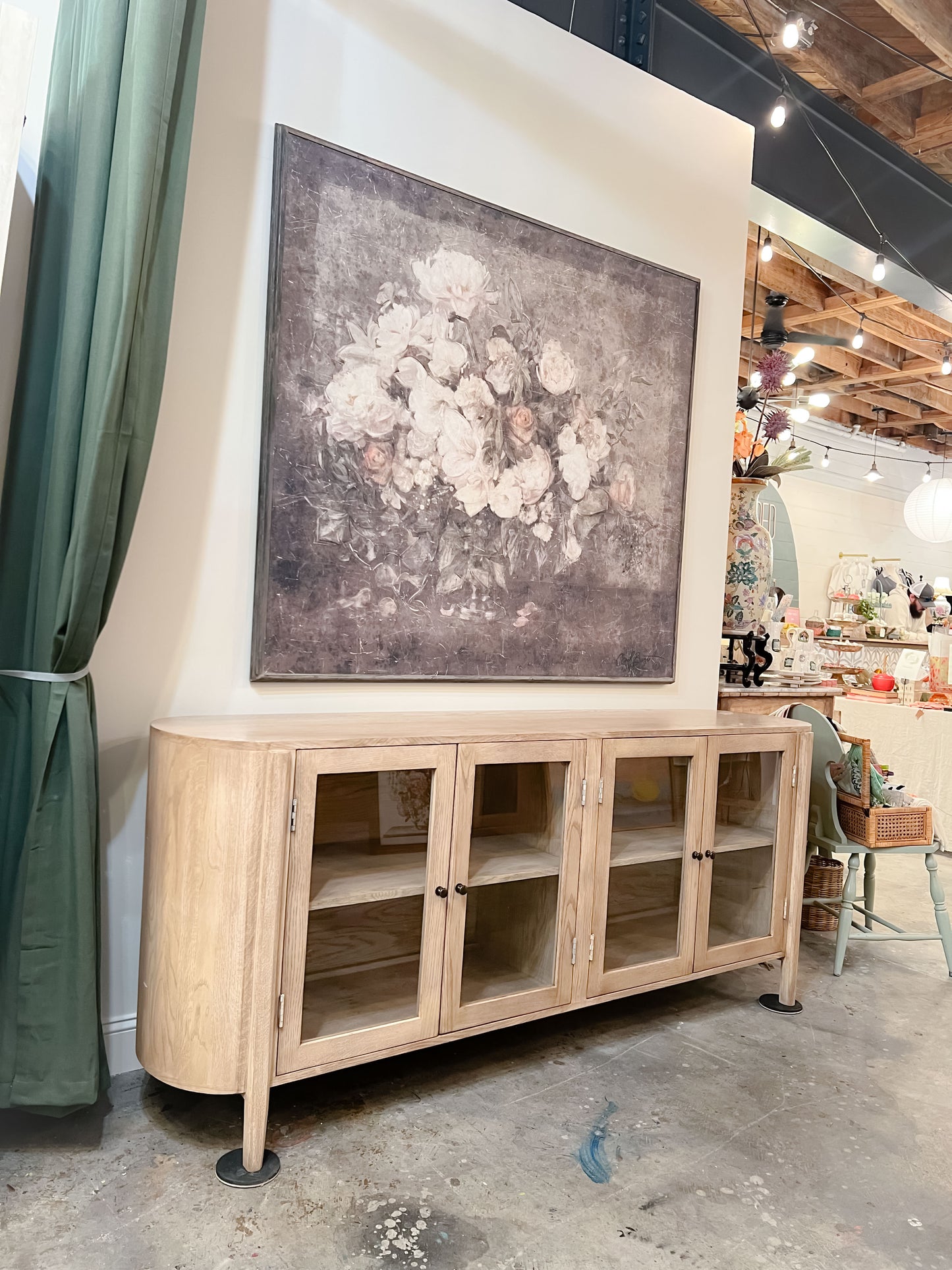 Raleigh Console | Solid Oak