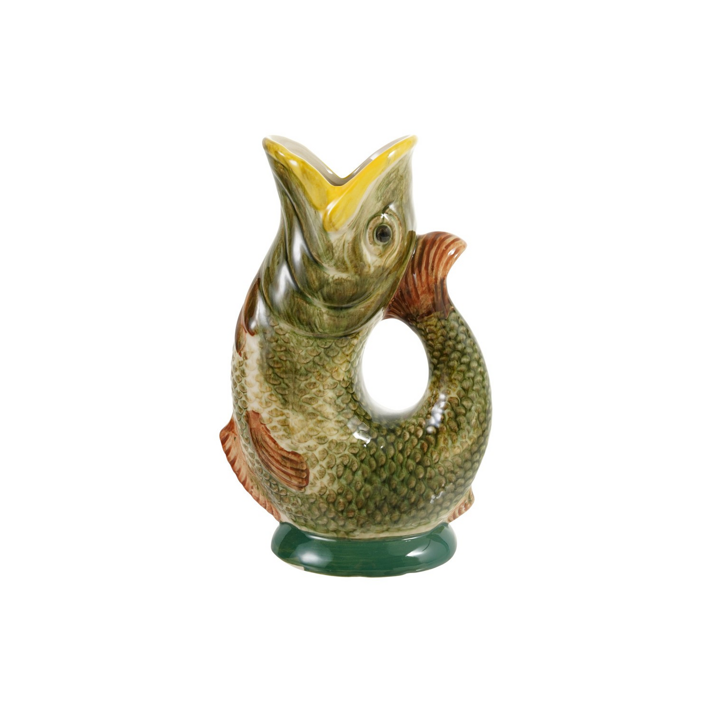 28 oz Hand-Painted Fish Pitcher