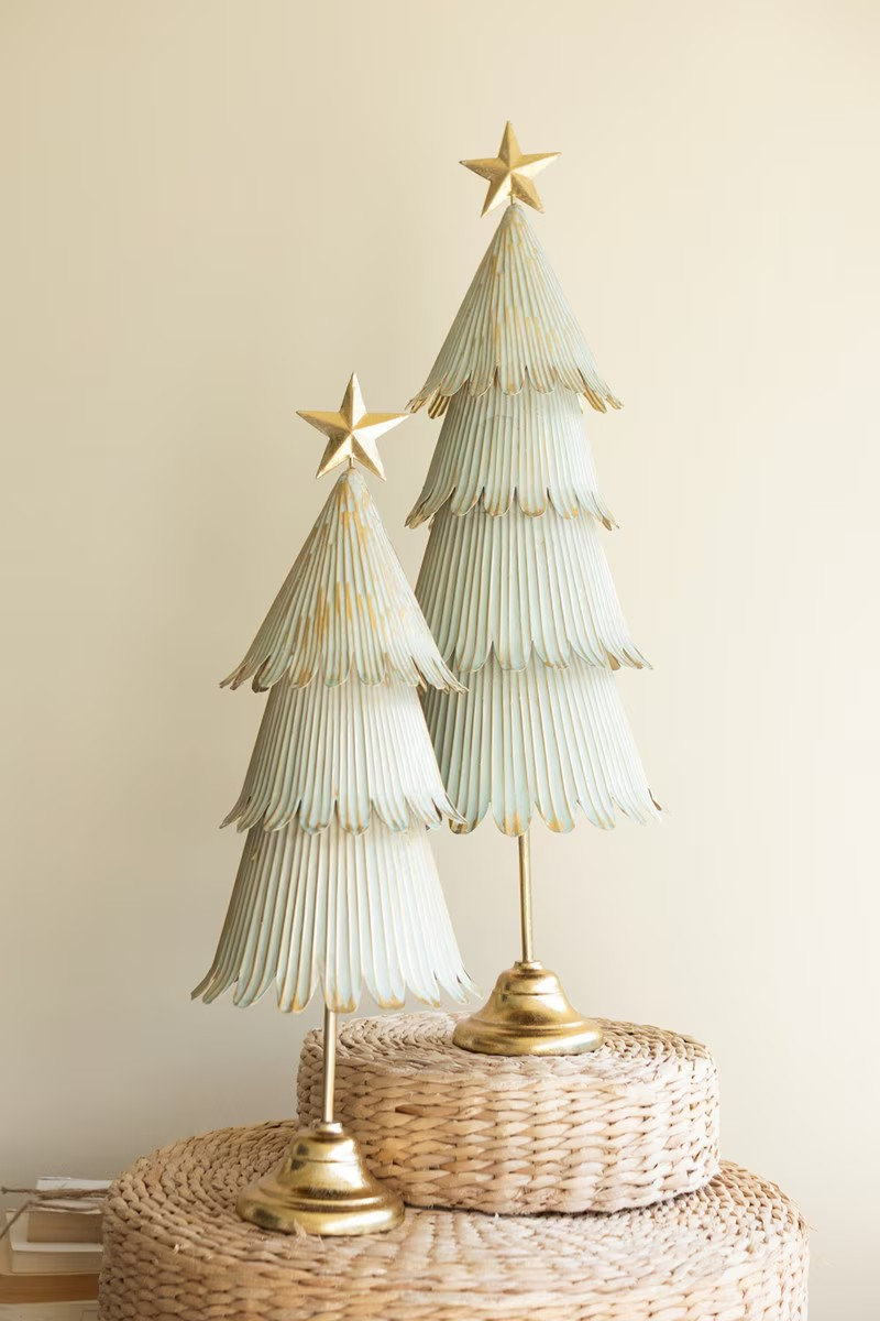 Christmas Tree Topiaries