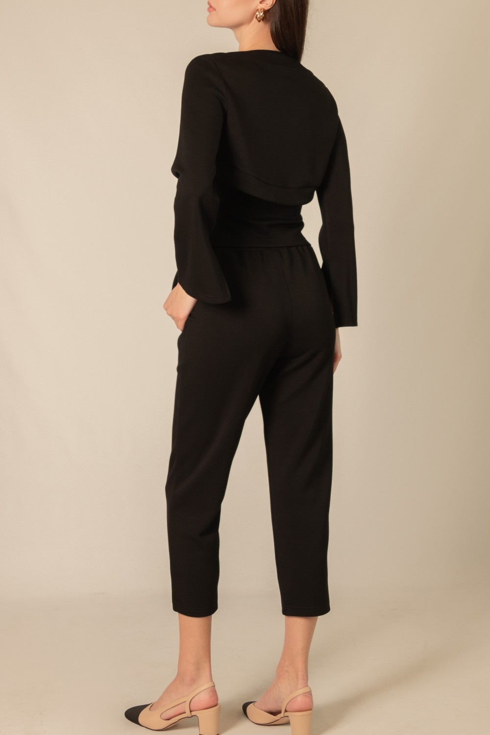 Cropped Taper Lounge Pant