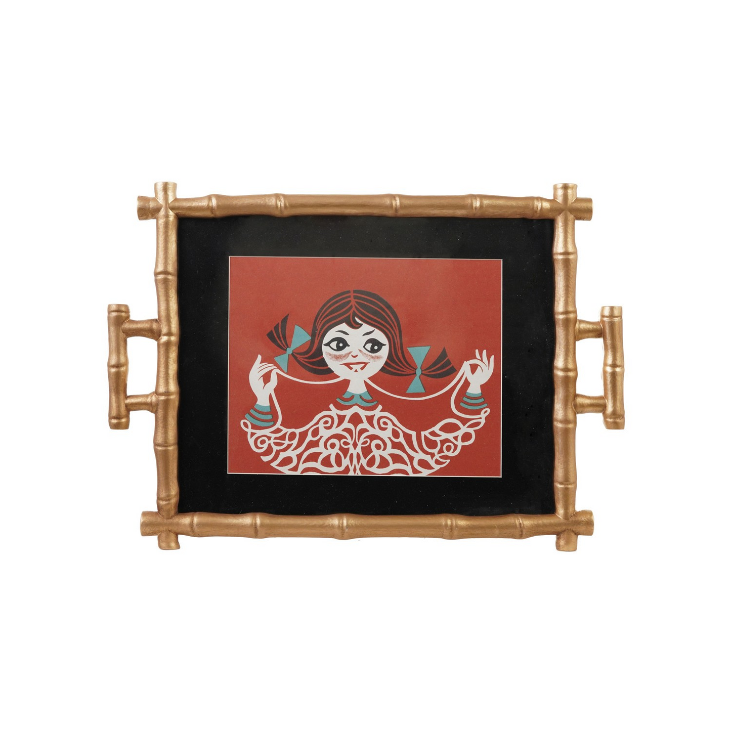 Gold Tray Picture Frame