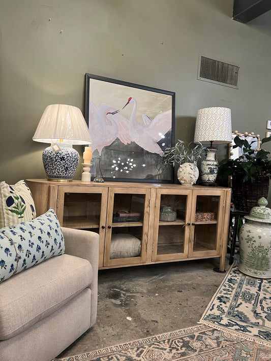 Raleigh Console | Solid Oak