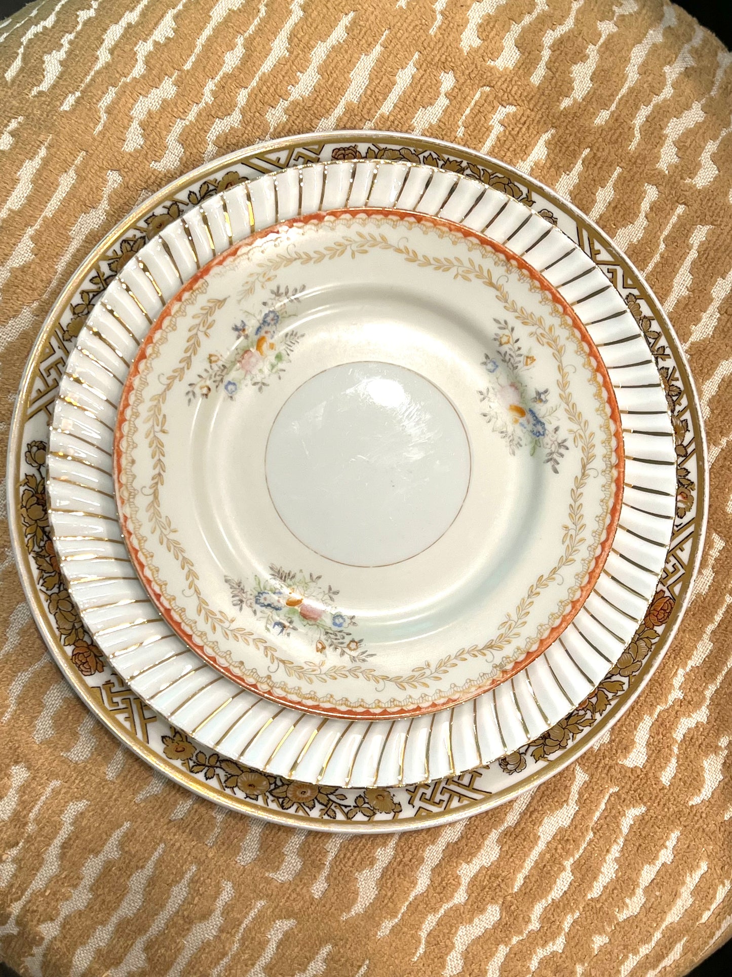 Vintage Rust Saucer