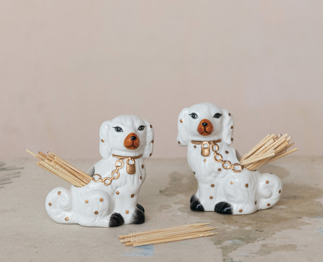 Staffordshire Toothpick Holder