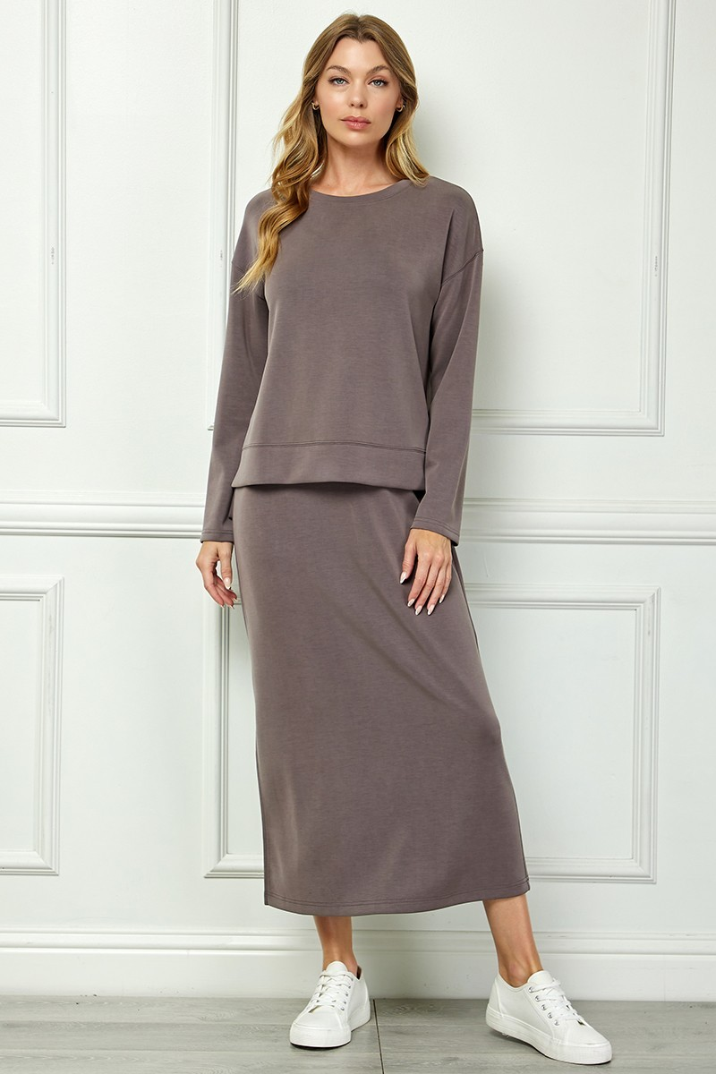 Casual Grey Dress
