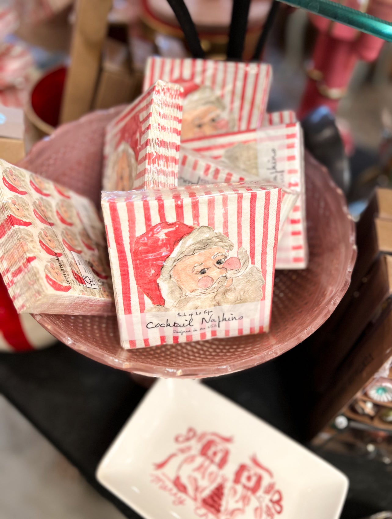 Santa Cocktail Napkins