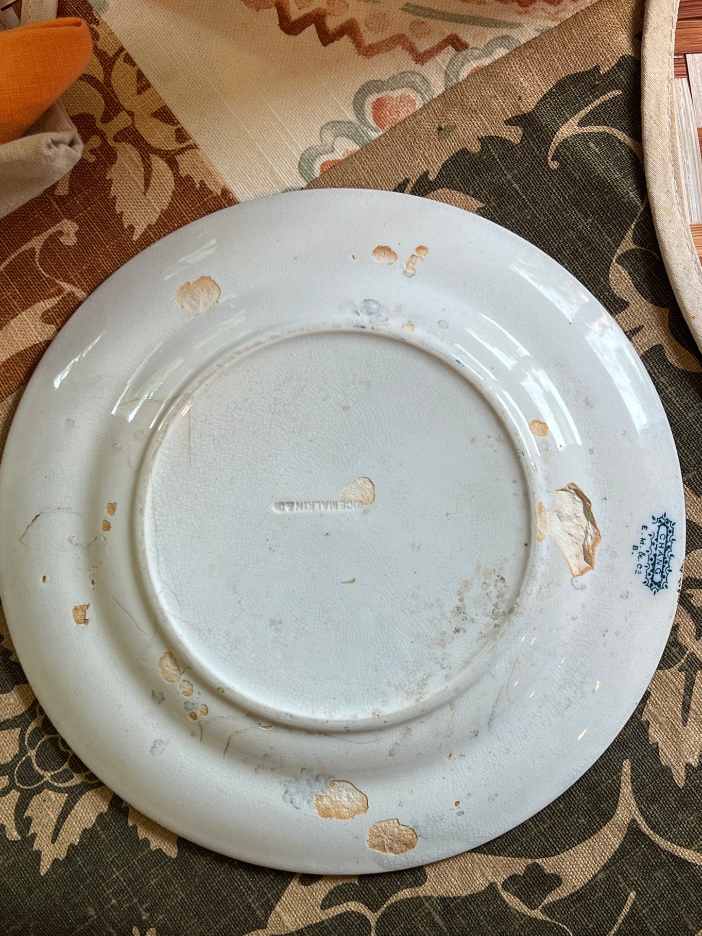 Antique “Chang” Pattern Plate