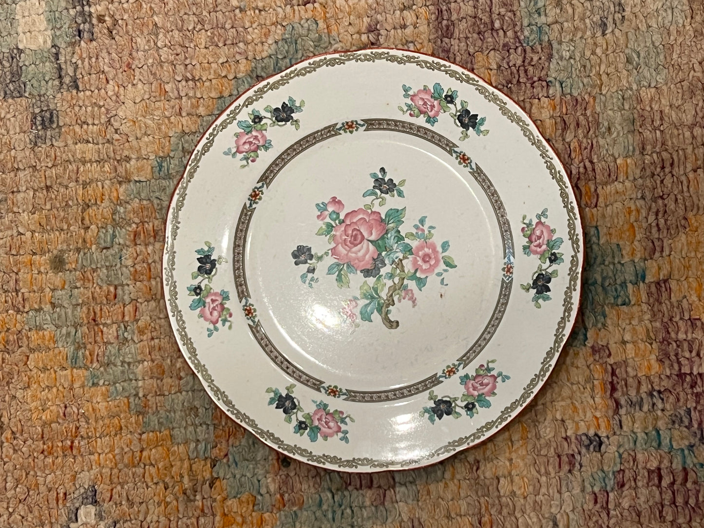 Booth Sicilian Floral Plate