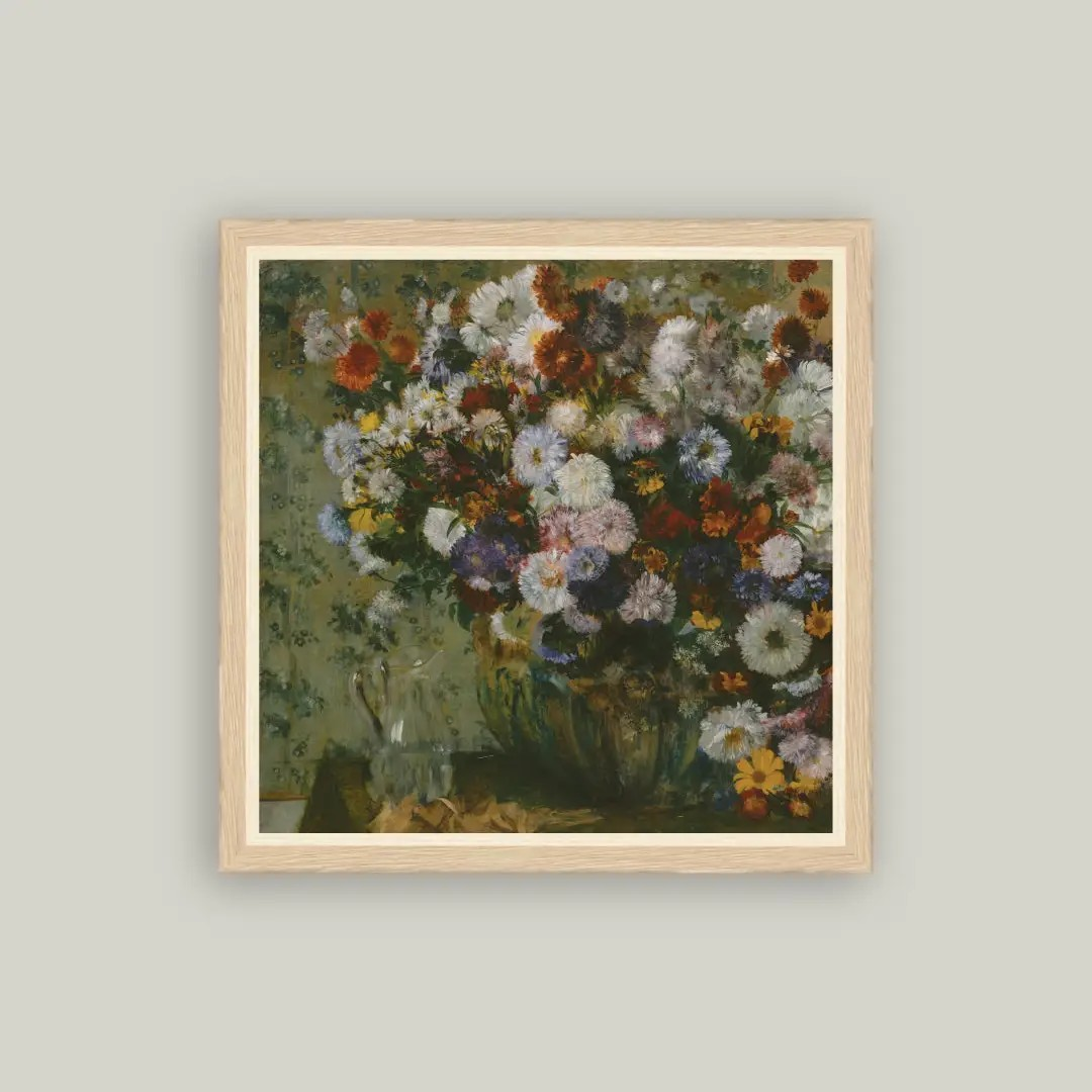 Framed Bright Bouquet