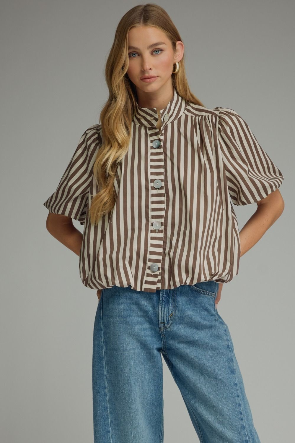 Harper Stripe Blouse