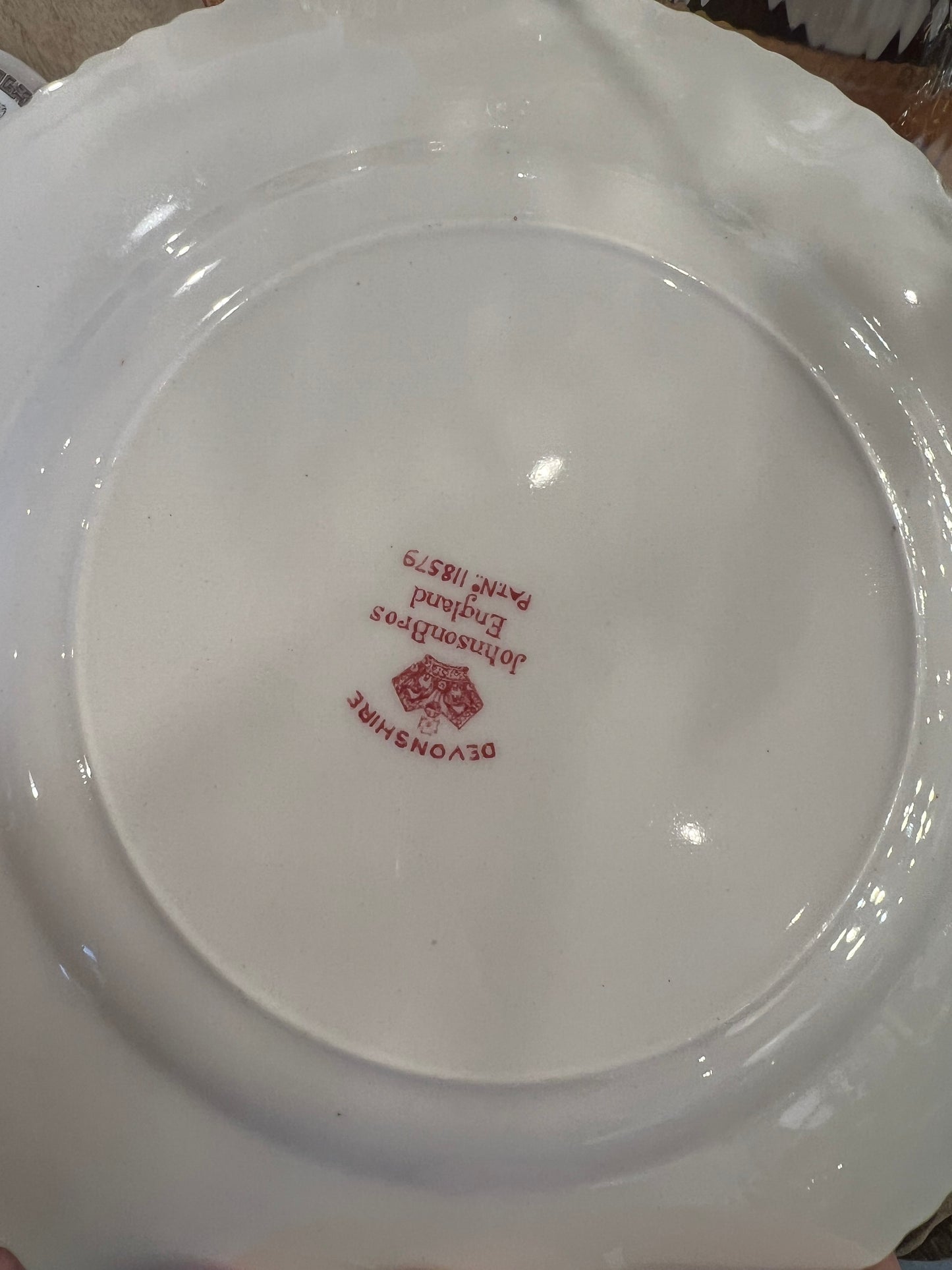 8" Pink Devonshire Plate