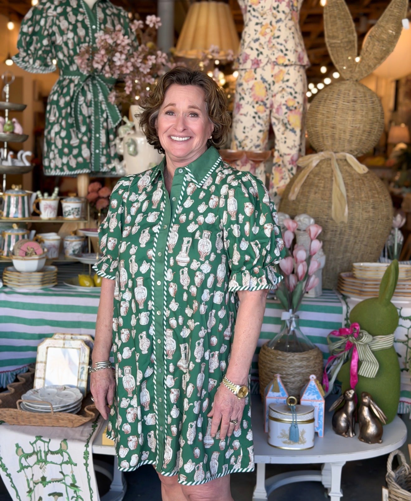 Basil Ginger Jar Dress