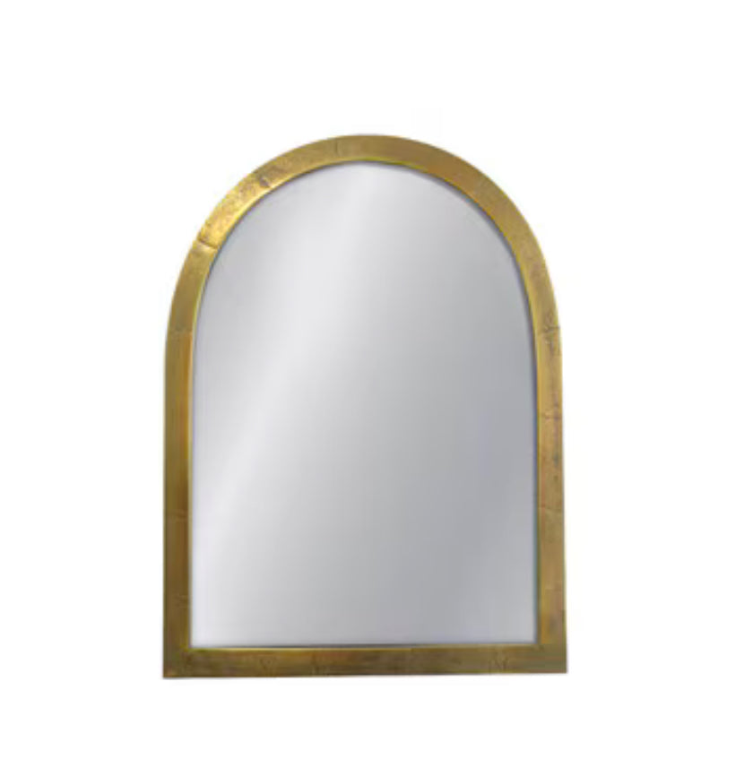 Arched Metal Mirror