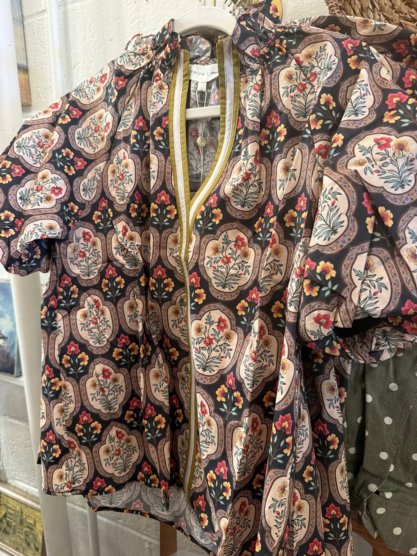 Rosalie Botanical Blouse