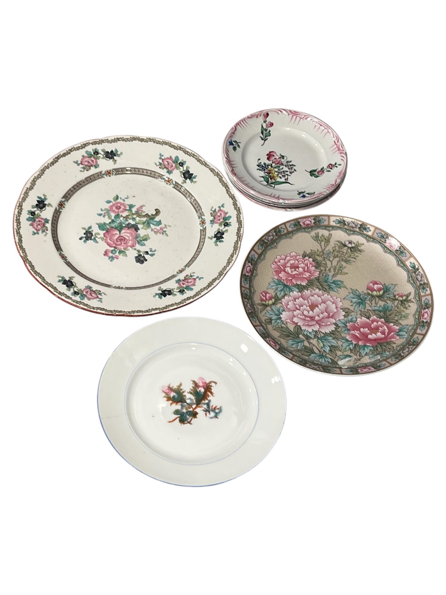 Booth Sicilian Floral Plate