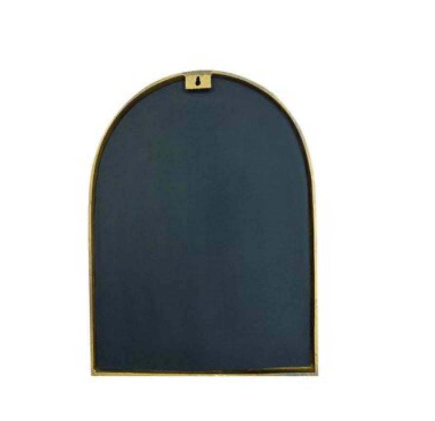 Arched Metal Mirror