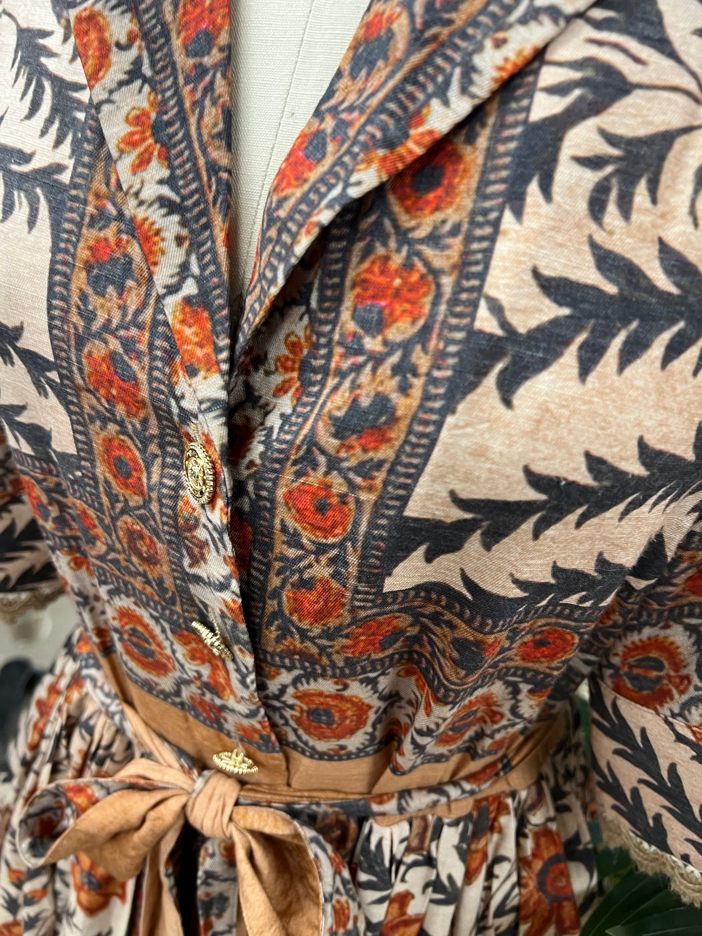 Autumn Botanical Dress