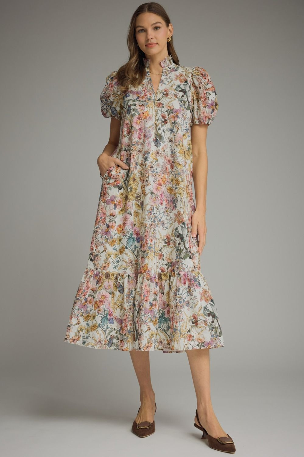 Autumn Garden Midi