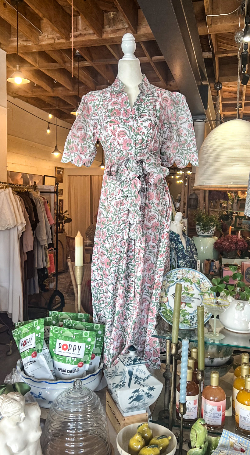 Blooms Scalloped Dress