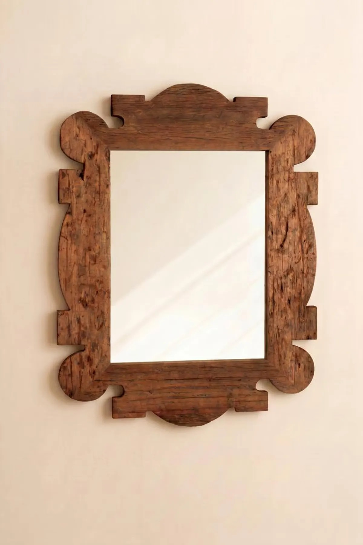Architectural Wood Mirror