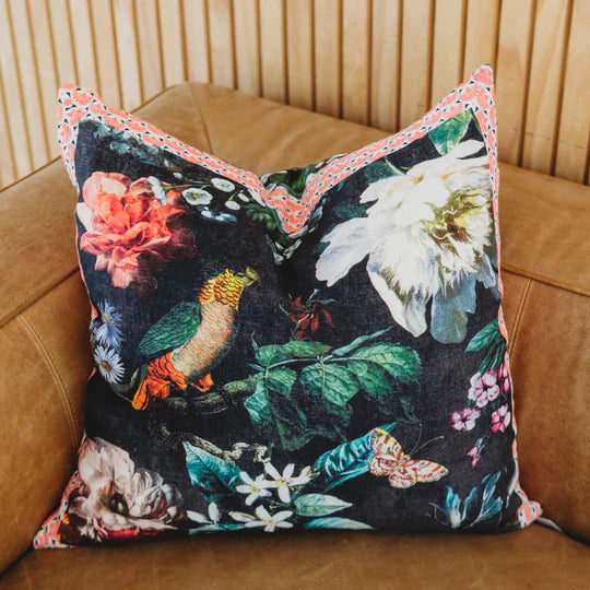 Silk Velvet Audubon Pillow