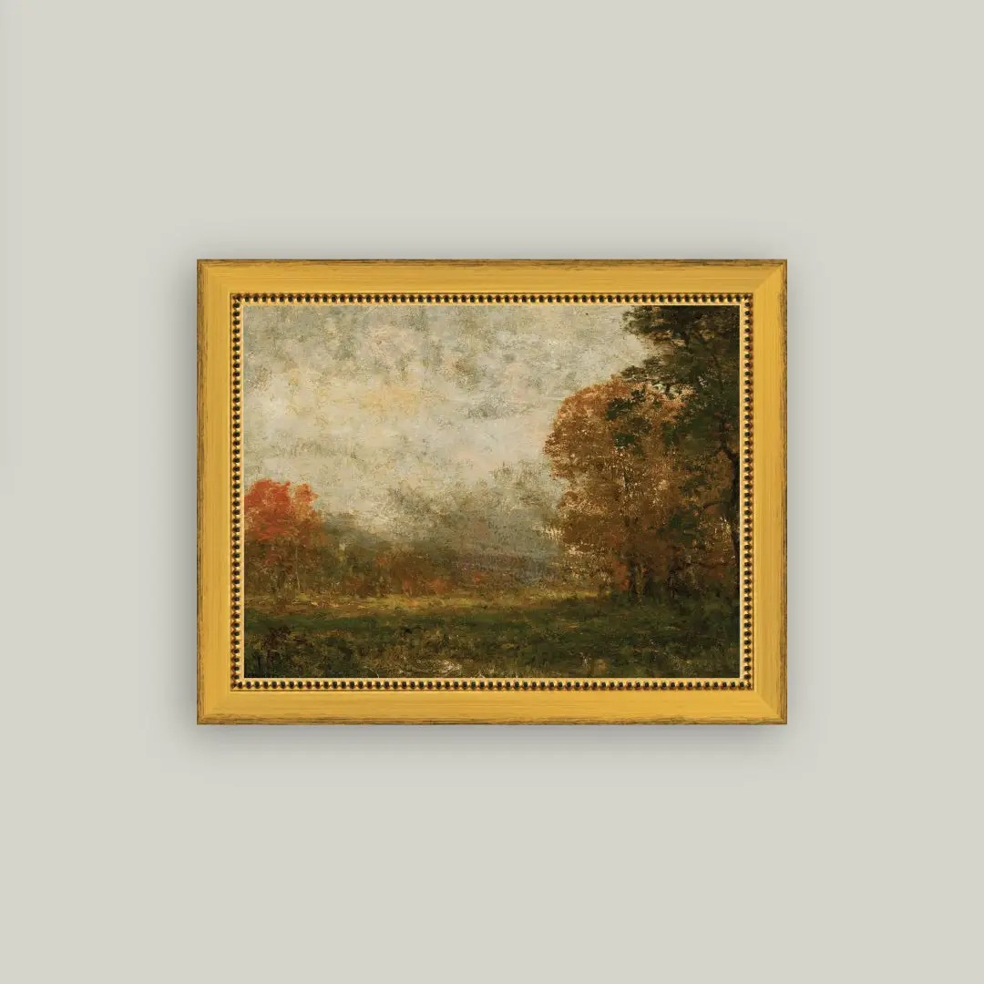 Autumn Trees Framed Art