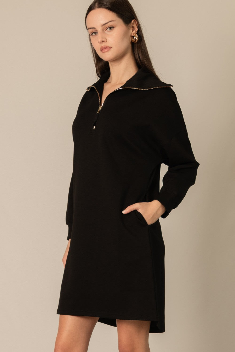 Quarter Zip Dress