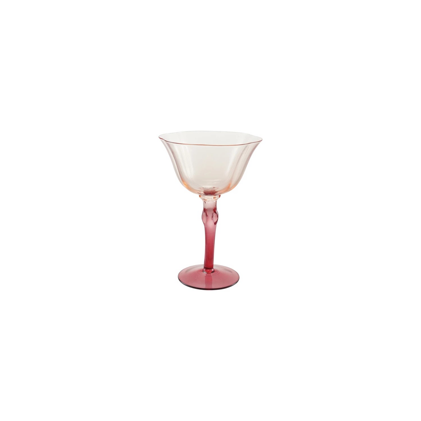 Two-Tone Stemmed Wine Glass