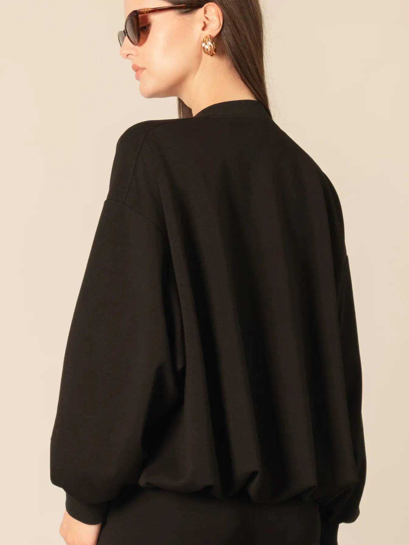 Butter Modal Bomber Jacket