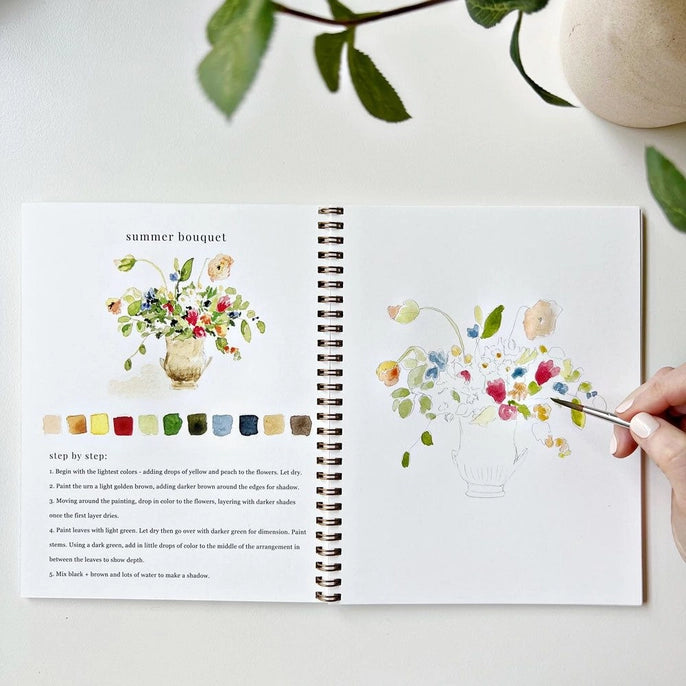 Boquet Watercolor Workbook