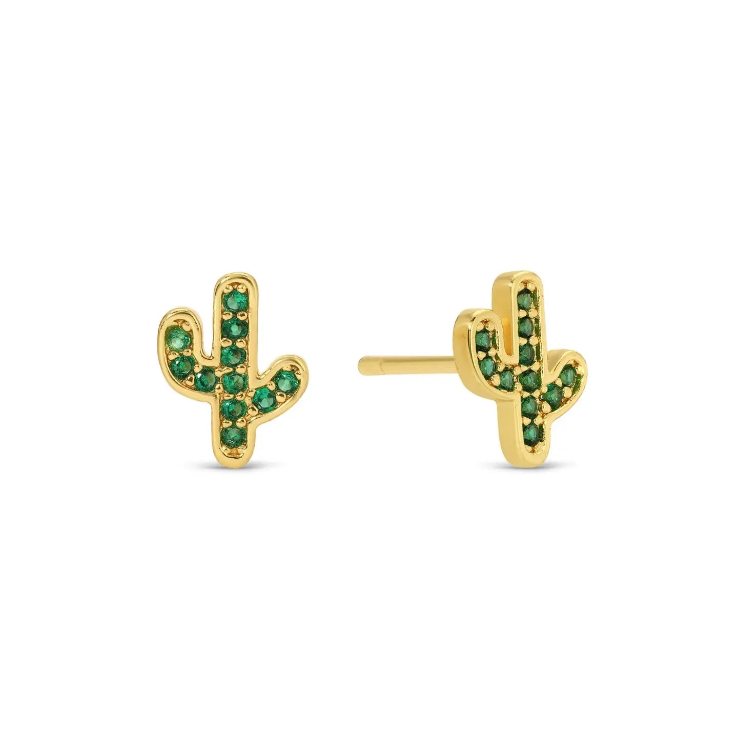Cactus Stud on Velvet