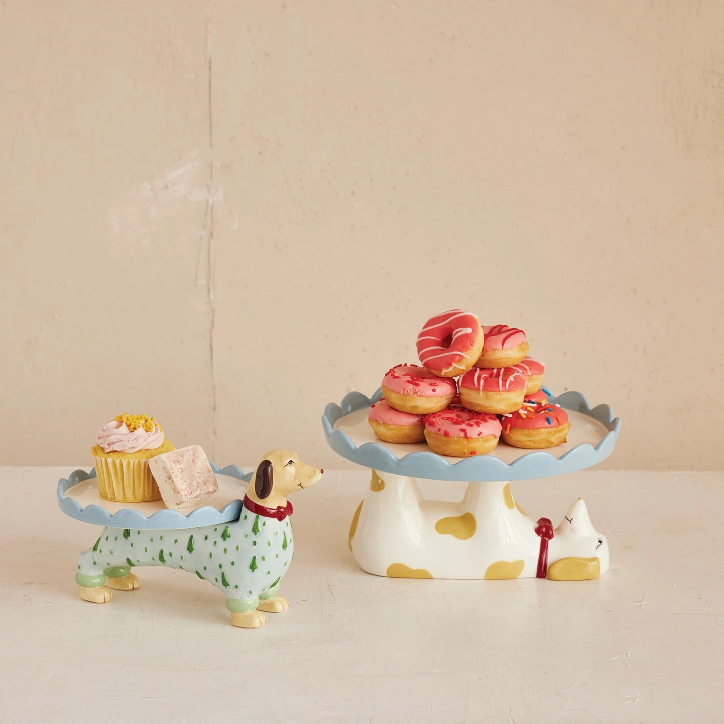 Small Dachshund Cake Stand