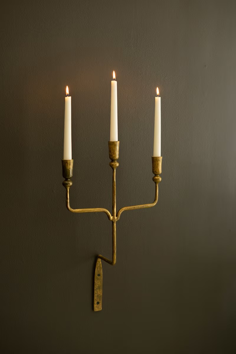 Triple Taper Wall Sconce