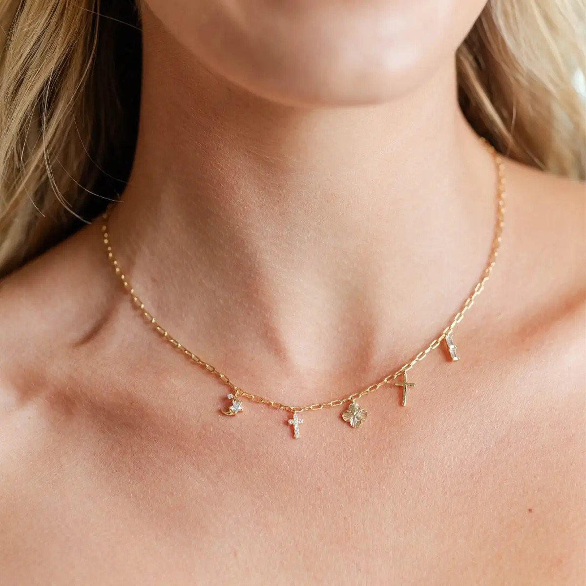 Faith Charm Necklace