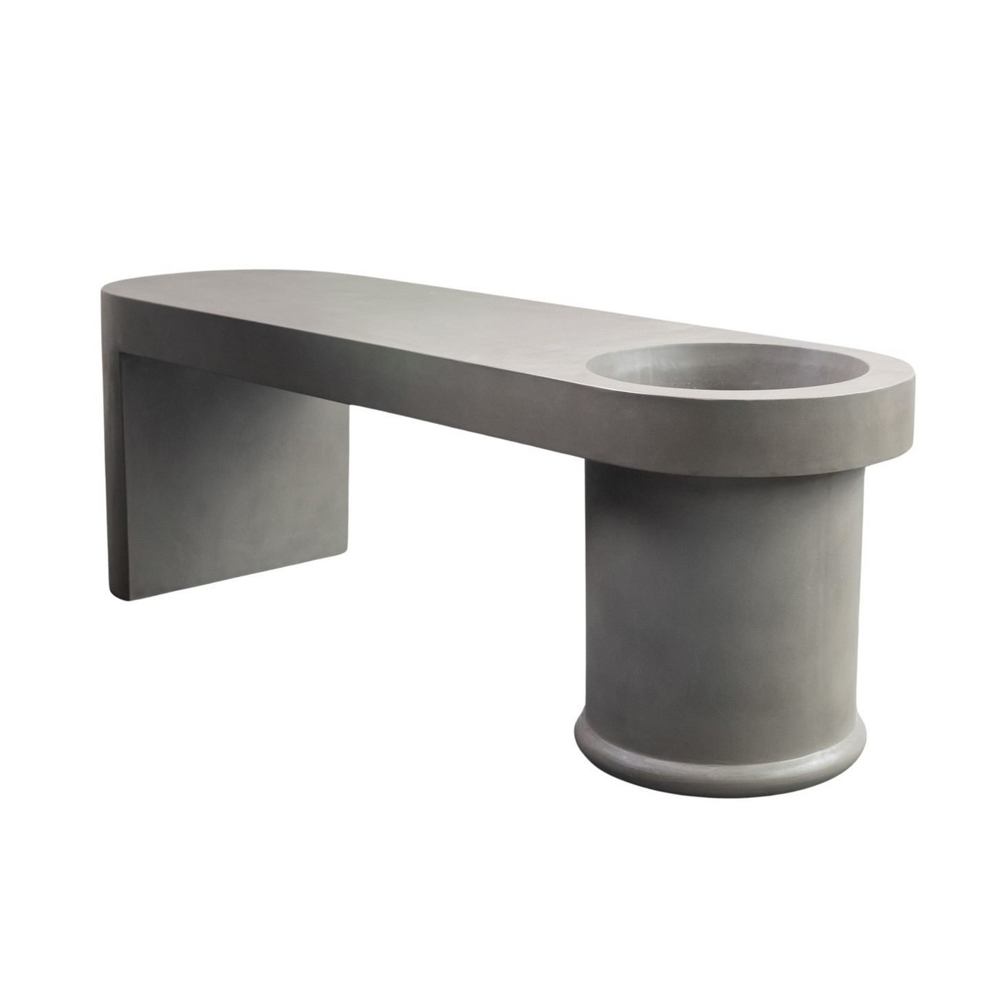 Indoor / Outdoor Bench with Planter
