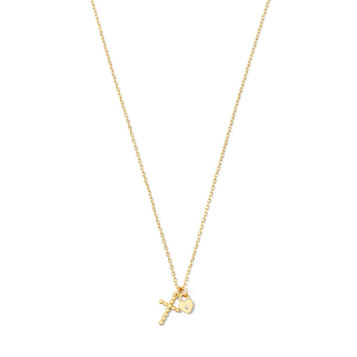 Cross My Heart Necklace