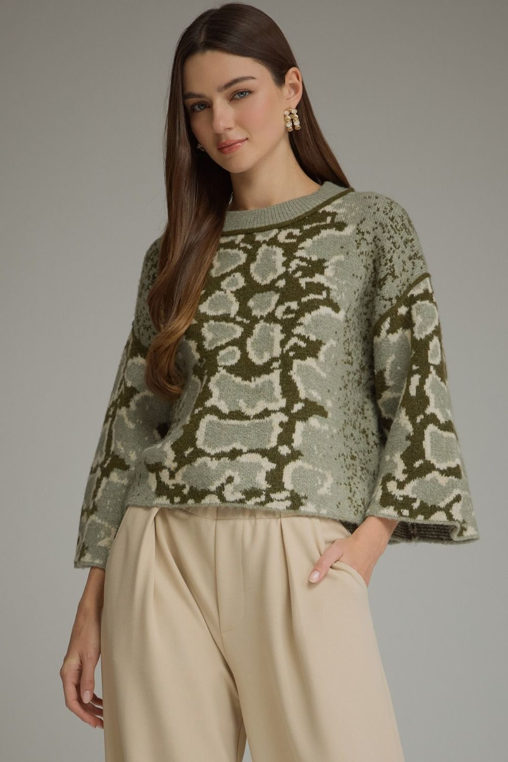 Wild side sweater
