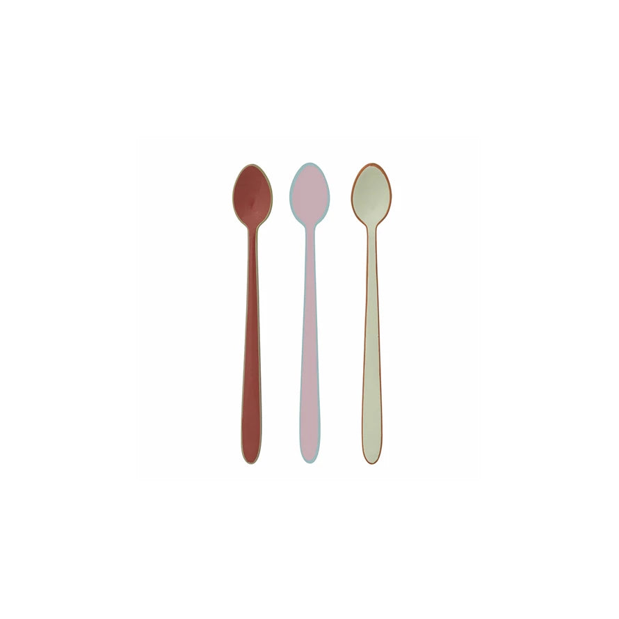 Enamel Cocktail Spoon