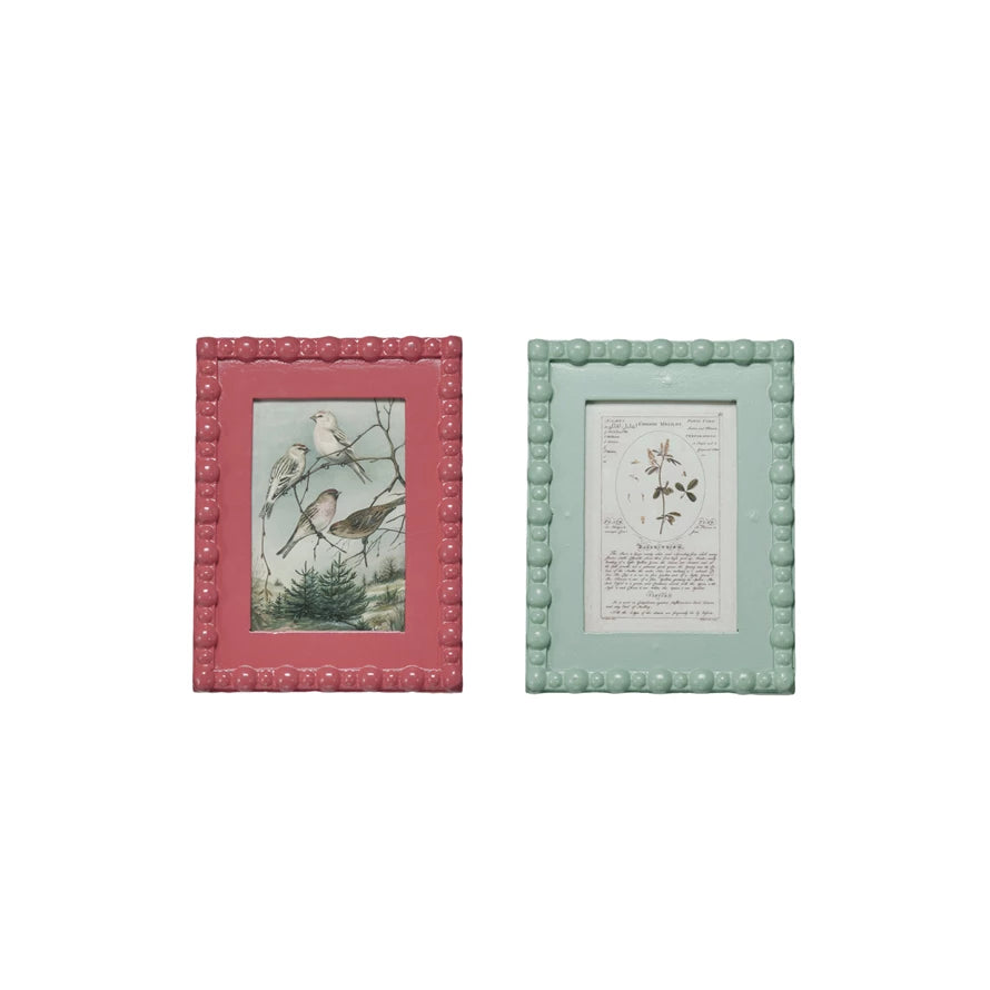 Glossy Hobnail Picture Frame