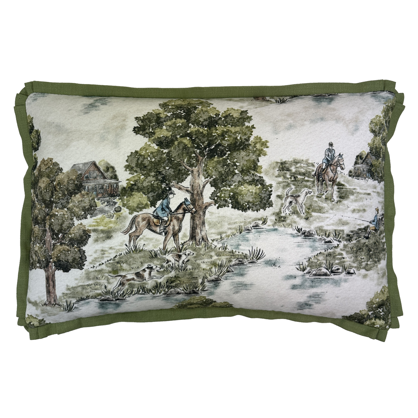 Shadybrock Fern Lumbar Pillow