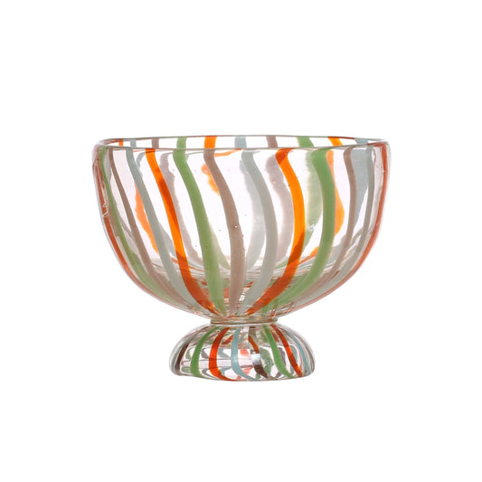 Hand-painted Glass Bowl