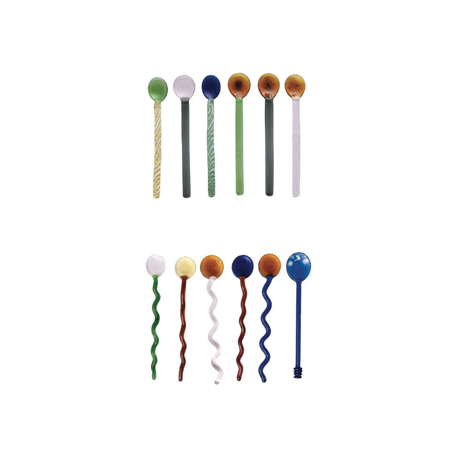 Handmade Glass Spoons