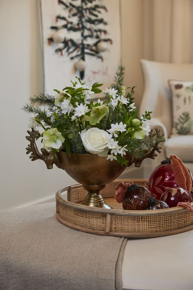 Golden Antler Bowl
