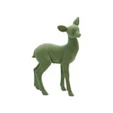 Green Flocked Deer