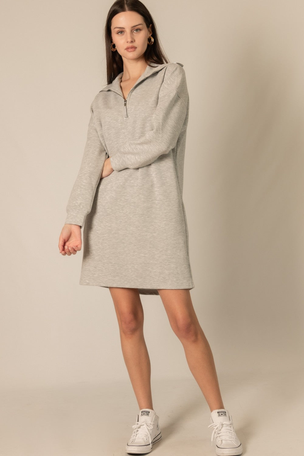 Quarter Zip Dress
