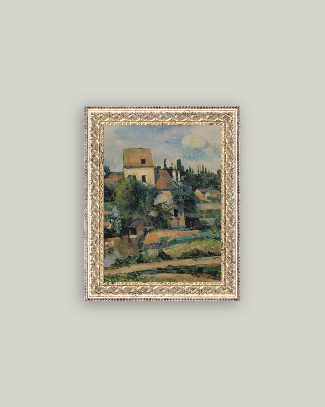 The Hill in Pontoise Framed Print
