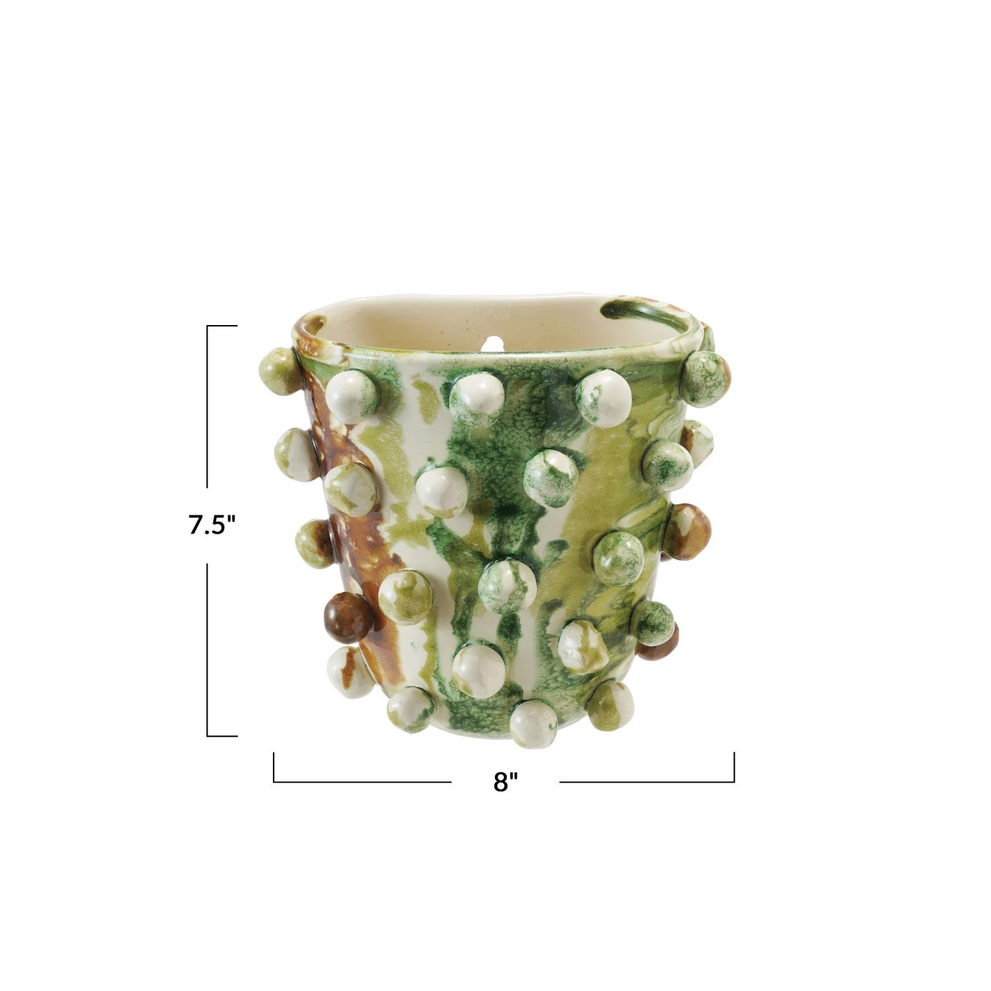 Hobnail Wall Planter