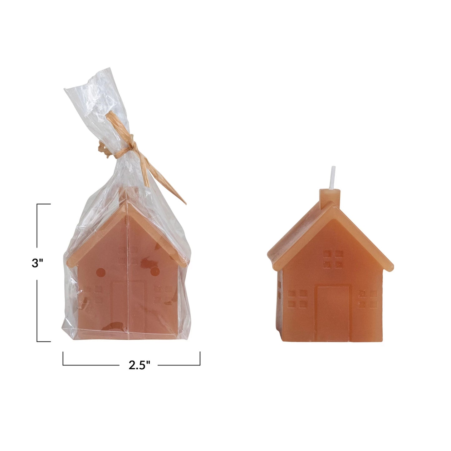 Gingerbread House Candle