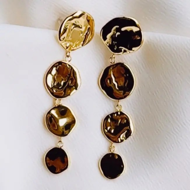 Ophelia Hammered Earrings