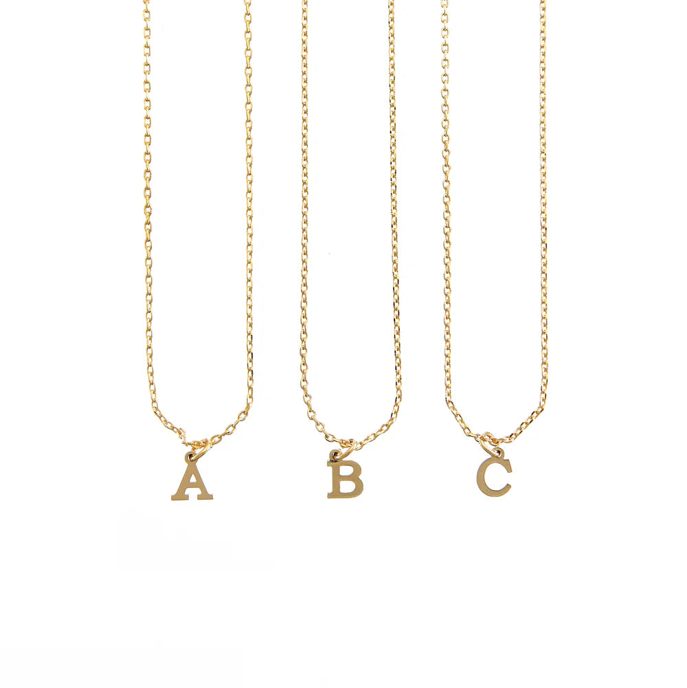 Petite Initial Necklace